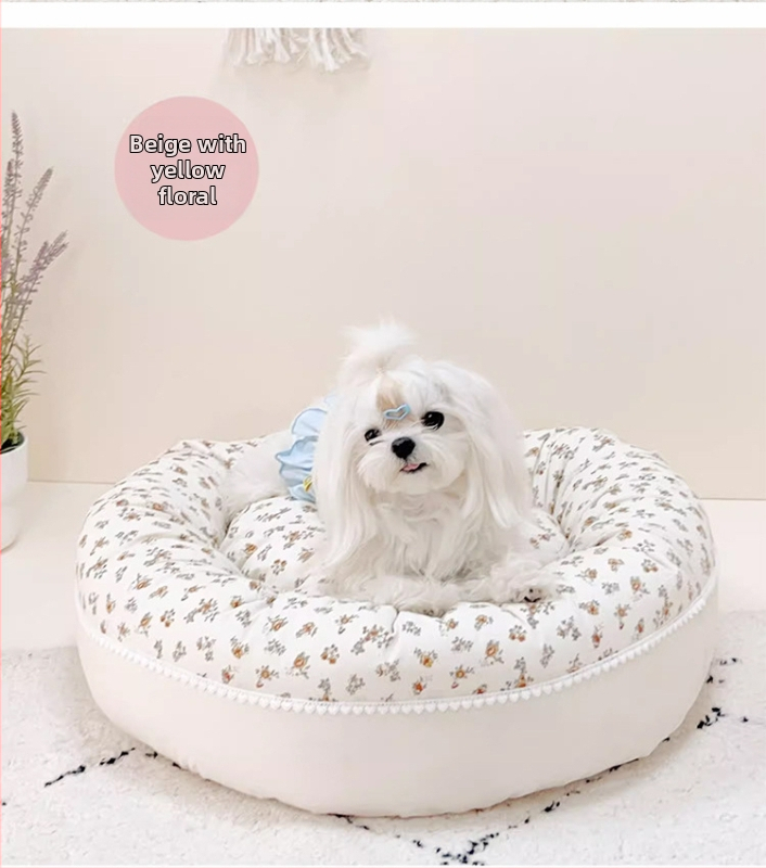 Polaroid гнездо за домашни любимци за кучета – четири сезона, свалящо се и пране, плат