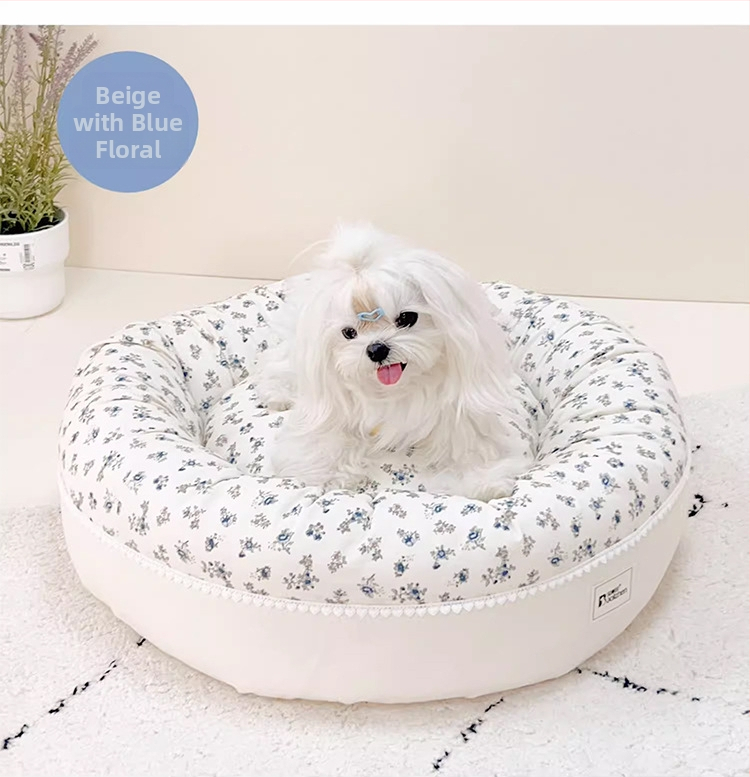 Polaroid гнездо за домашни любимци за кучета – четири сезона, свалящо се и пране, плат