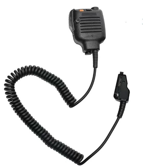 Ramenski mikrofon za walkie-talkie KMC-25, kompatibilan s K480/385/2180/3140/3185, otporan na smetnje, bez baterije, domet 1,5–3 km