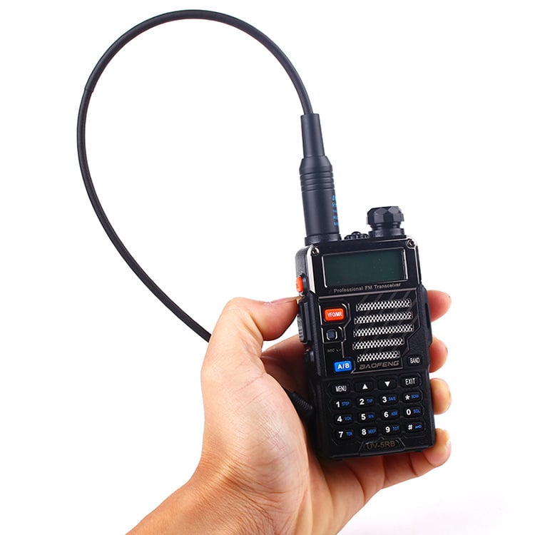 Antena NA-771 za ručni radio – KEDUOMINI, UV dvodijelna antena visokog ziska (raspon 1,5–3 km, impedancija 50 Ω, dobitak 1,2)