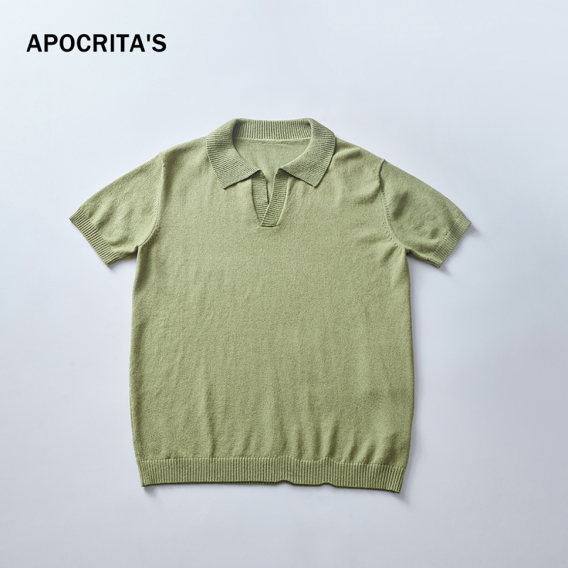 APO muška pleteni polo majica, kratkih rukava, uski kroj, prozračna smjesa akrila