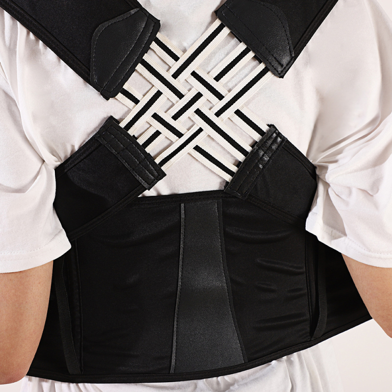 Pojas za korekciju držanja leđa, integrirani dizajn struka i leđa, prozračan, unisex, za pisanje