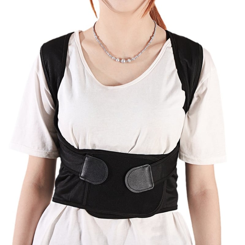 Pojas za korekciju držanja leđa, integrirani dizajn struka i leđa, prozračan, unisex, za pisanje