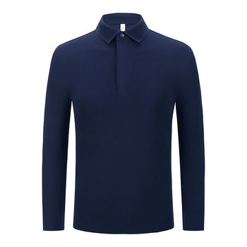 Unisex polo majica s dugim rukavima, uska kroja, 100% pamuk, izvezen logotip