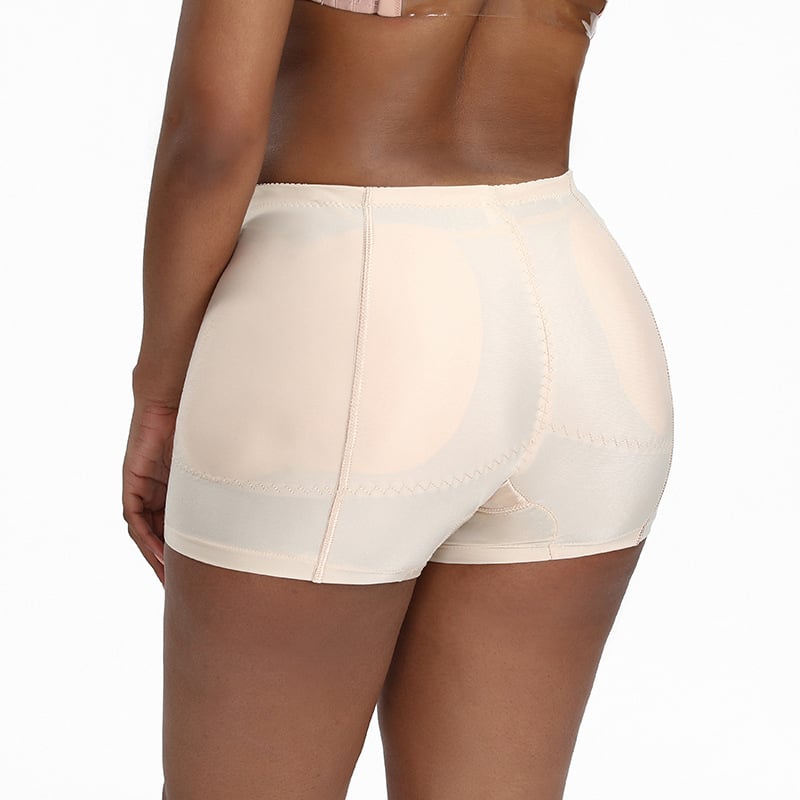 Îmbrăcăminte modelatoare pentru ridicare șolduri, cu design pentru posterior complet, țesătură din nylon, talie medie, căptușeală din bumbac