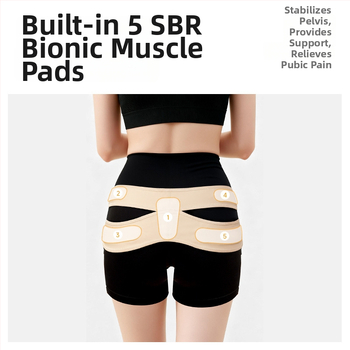 Bedrový pás po pôrode na zotavenie a rozdelenie panvy – Endurancex NLKS-9651, Lycra