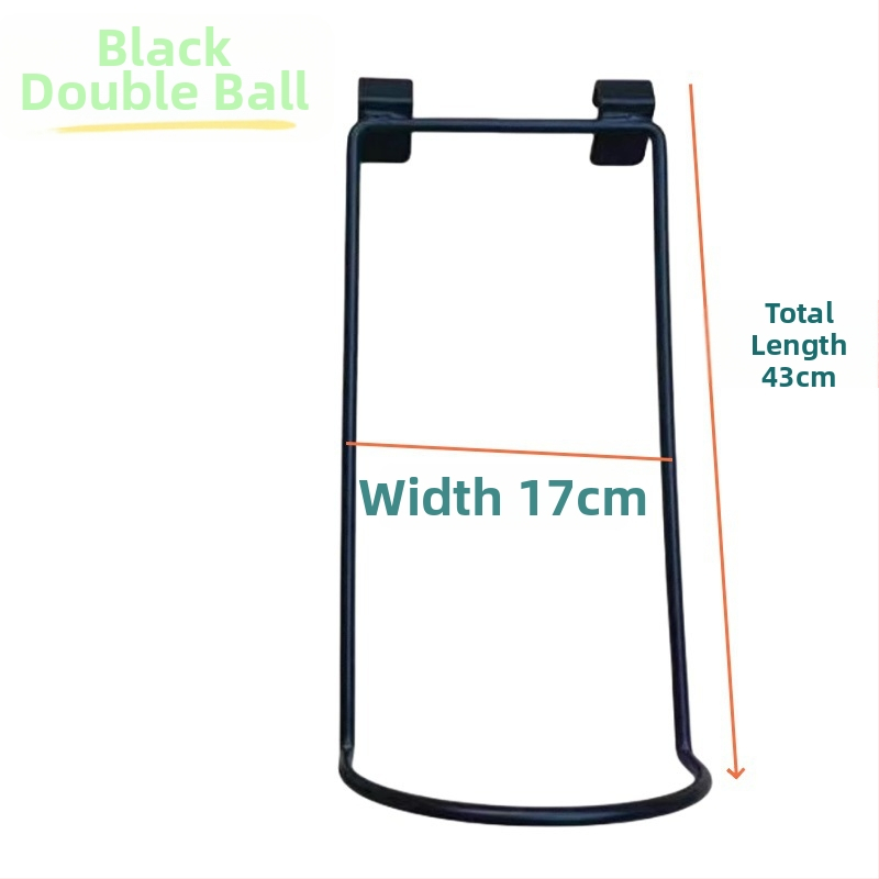 Ράφι προβολής για μπάλες με μονό εκθέτη και εξαρτήματα με διπλό γάντζο για αθλητικά είδη