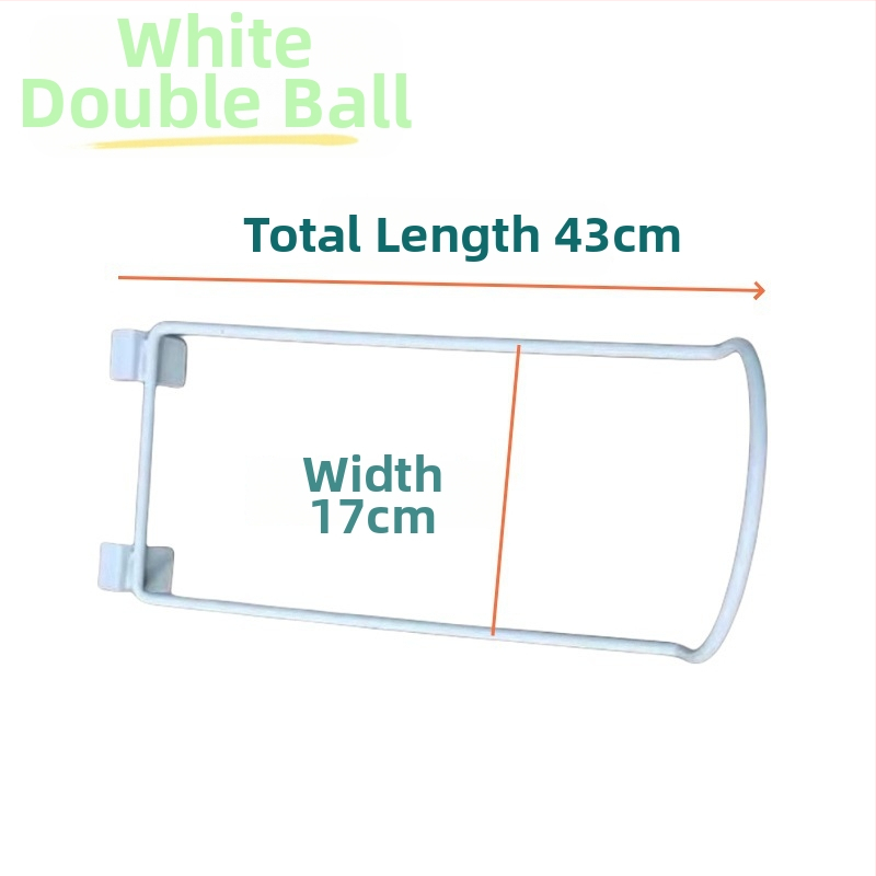 Ράφι προβολής για μπάλες με μονό εκθέτη και εξαρτήματα με διπλό γάντζο για αθλητικά είδη