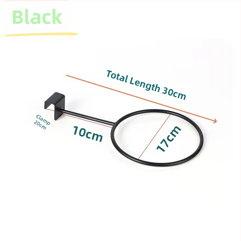 Ράφι προβολής για μπάλες με μονό εκθέτη και εξαρτήματα με διπλό γάντζο για αθλητικά είδη