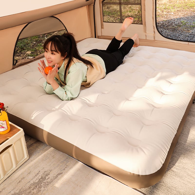 Arctic Wolf Vanjski dvostruki nafukljivi madrac za kampiranje, težina 4 kg, nosivost 500 kg