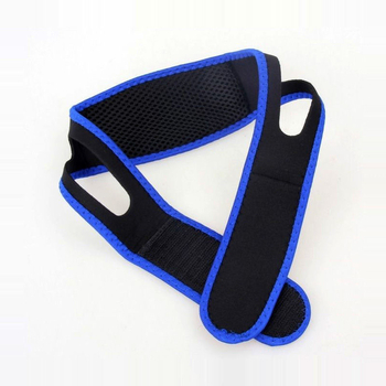 Pás proti chrápaniu s oporou brady na korekciu dýchania ústami počas spánku (Materiál: Nylon; Značka: Double power; Vhodné pre: univerzálne; Použitie: spánok; Balenie: 300 ks)