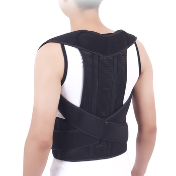 Ακινητοποιητής πλάτης, ζώνη διόρθωσης στάσης, αναπνεύσιμος πολυεστέρας, ρυθμιζόμενη, για όλες τις εποχές