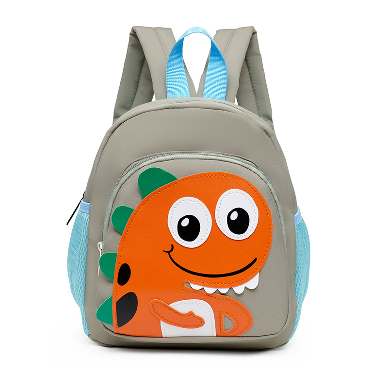 Dječji ruksak s dinosaurom, naramenice s jastučićem zraka, najlon, prozračan i vodootporan, za uzrast 2–5 godina