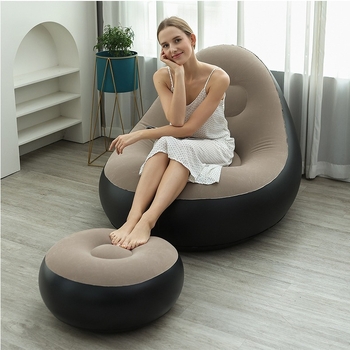 Felfújható kanapé Leyu, bean bag chair, modern egyszerű stílus, felnőtteknek, 1500 g (Anyag: Ordinary pvc; Márka: Leyu; Stílus: Bean bag chair, Modern simplicity; Alkalmas: Felnőttek)
