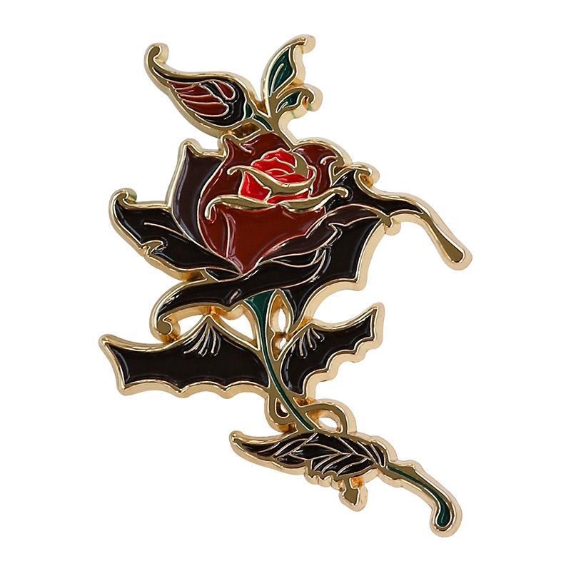 Брошка с изкуствени перли, двойно използване, карикатурен стил, свеж и сладък.