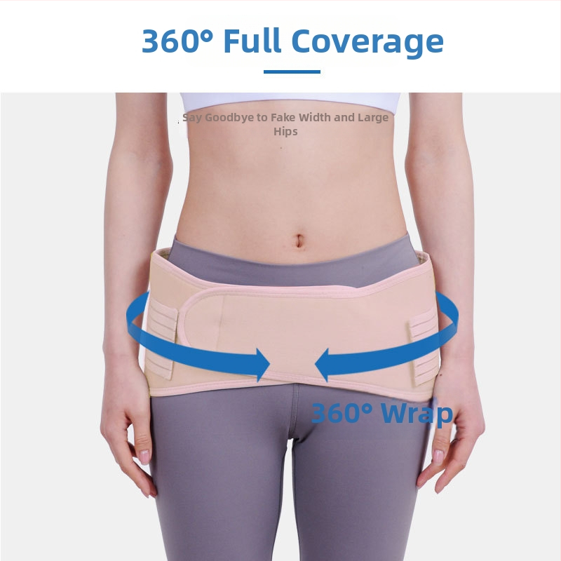 Brušný pás po pôrode; dýchajúci kompresný pás na oporu brucha a panvy (Model: E401-1; Materiál: kompozitná tkanina; Príslušné časti: brucho; Záruka: 1 rok)