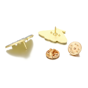 Брошка серия Пеперуда в карикатурен стил — цинкова сплав, дизайн с капещо масло, 5-частен комплект за дами