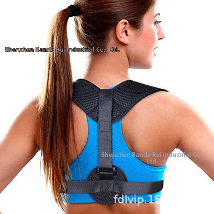Pás na korekciu držania tela na chrbte, Bandri top, dizajn pásu, priedušný sieťový materiál, model: korekčná páska, jar 2023 vydanie
