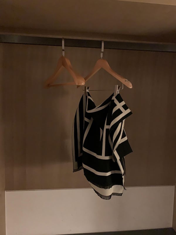 Двустранен шал от имитационен кашмир за жени, warp-плетение, топъл и дебел, смес памук и полиестер