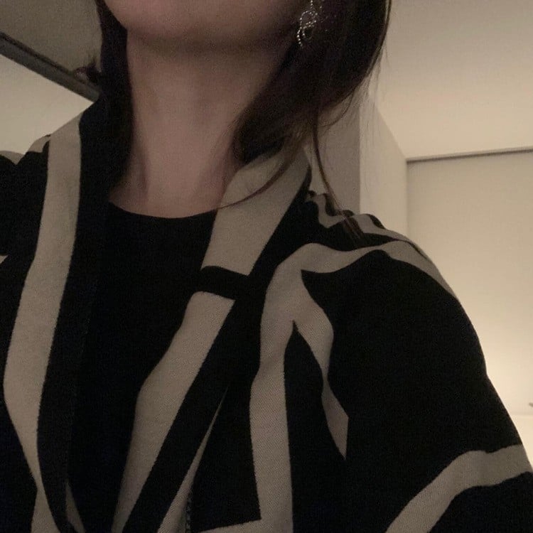 Двустранен шал от имитационен кашмир за жени, warp-плетение, топъл и дебел, смес памук и полиестер