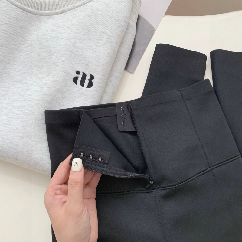 Ženske leggings s zatvaračem za kontrolu trbuha, Sharkskin materijal, flis unutarnja podstava, visokim pojasom, učinak mršavljenja i podizanje stražnjice, za jesen-zimu 2025