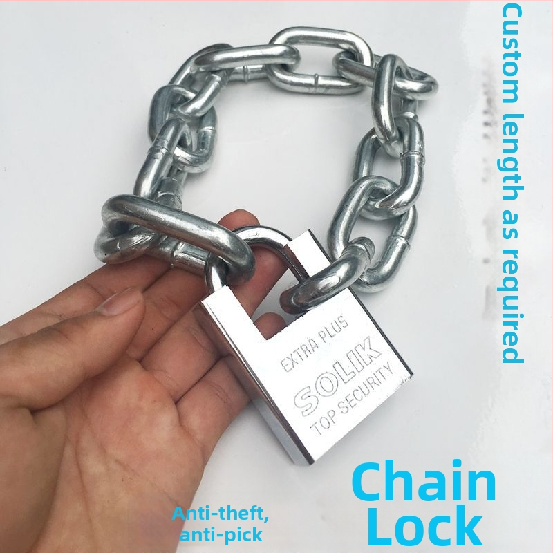 Железен верижен катинар за велосипеди и мотори