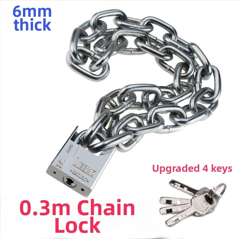 Железен верижен катинар за велосипеди и мотори