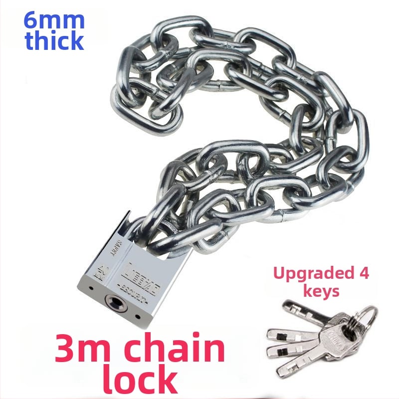 Железен верижен катинар за велосипеди и мотори