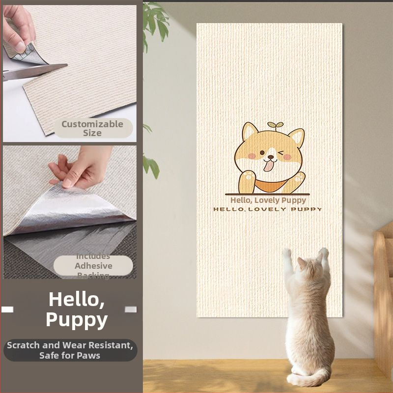 Πίνακας τοίχου γρατζουνίσματος για γάτες, ενισχυμένη επιφάνεια αντοχής στη γρατζουνιά, εκτυπωμένο κάθετο αυτοκόλλητο τοίχου για προστασία επίπλων. Μάρκα: Other; Υλικό: Other; Στυλ: Απλό; Εισαγωγή: Όχι