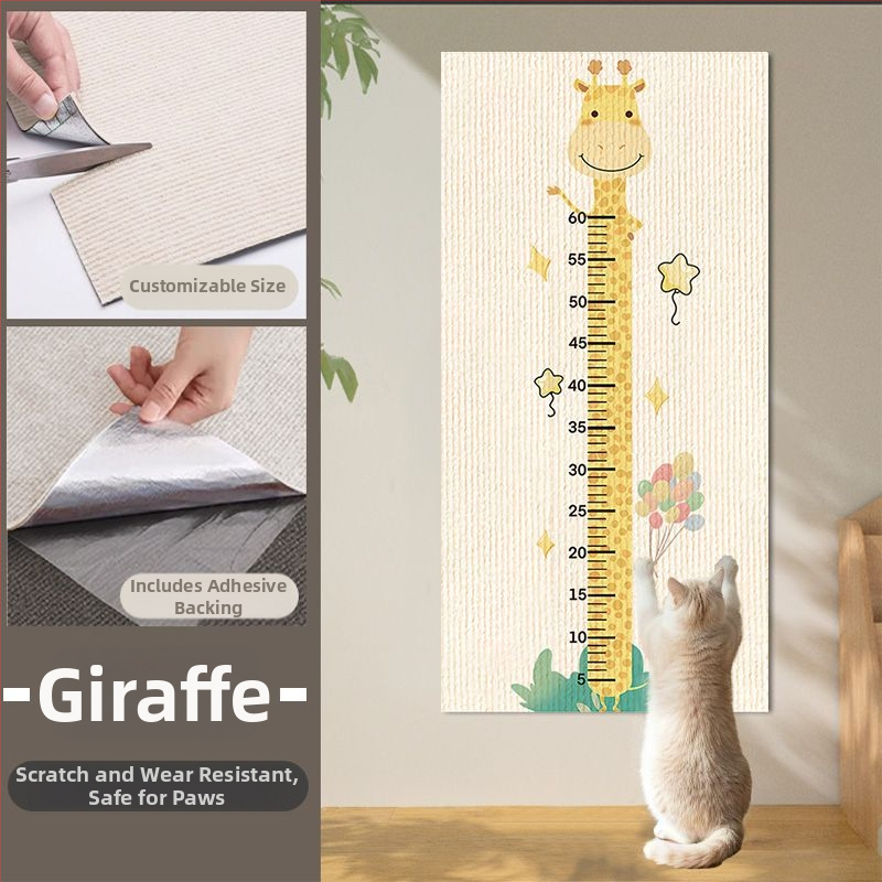 Πίνακας τοίχου γρατζουνίσματος για γάτες, ενισχυμένη επιφάνεια αντοχής στη γρατζουνιά, εκτυπωμένο κάθετο αυτοκόλλητο τοίχου για προστασία επίπλων. Μάρκα: Other; Υλικό: Other; Στυλ: Απλό; Εισαγωγή: Όχι