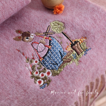 Шал от 100% австралийска вълна с пискюли, зимна топлина, британски ретро стил