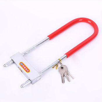 Κλειδαριά U-σχήματος για γυάλινες πόρτες και καταστήματα μοτοσικλέτας — κράμα ατσάλι, μάρκα Shunde Yi, βάρος 660–950 g, στυλ Light Luxury.