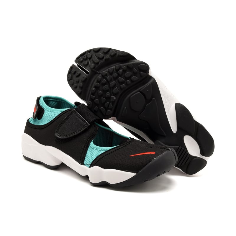 Sandale de plajă cu deget despărțit, respirante, închidere Velcro, partea superioară din bumbac, talpă din cauciuc