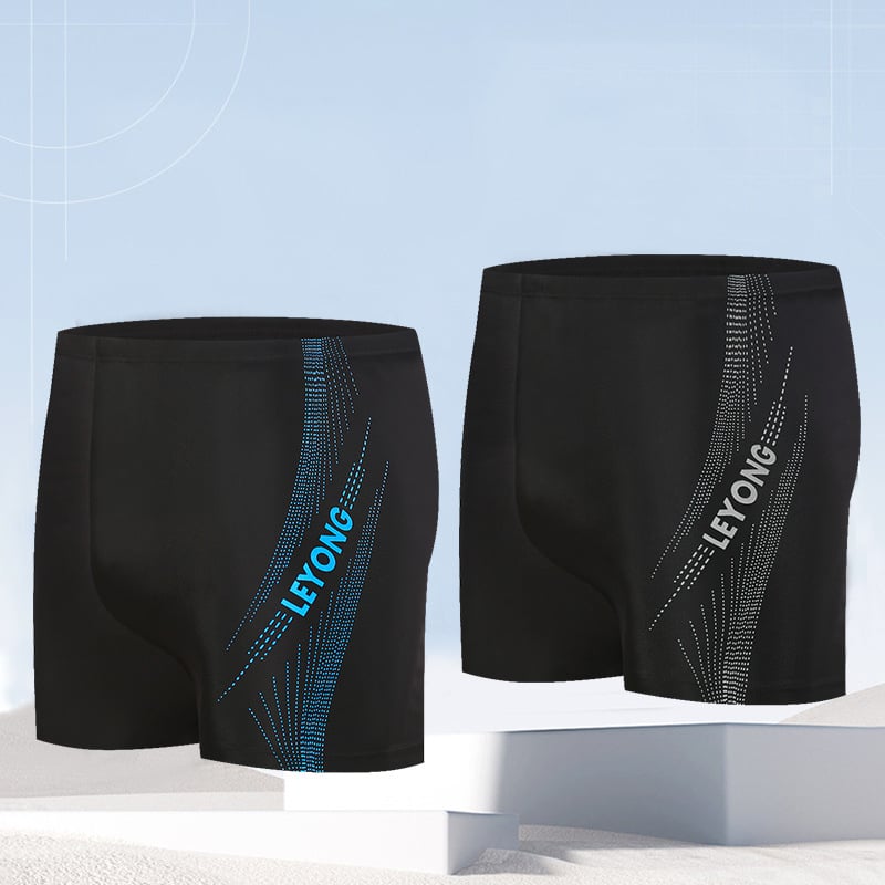 Ανδρικά μαγιό με εκτύπωση, διαπνέοντα και γρήγορο στέγνωμα, πολυεστέρας 90–95%, επένδυση πολυεστέρας, βάρος 180 g, κατάλληλα για κολύμβηση και υδάτινες δραστηριότητες