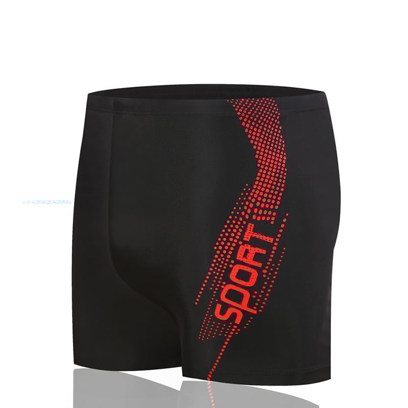 Ανδρικά μαγιό με εκτύπωση, διαπνέοντα και γρήγορο στέγνωμα, πολυεστέρας 90–95%, επένδυση πολυεστέρας, βάρος 180 g, κατάλληλα για κολύμβηση και υδάτινες δραστηριότητες