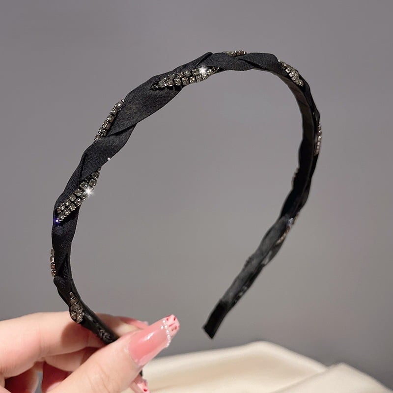 Kristályos fejfedő, Boman márka, kézzel készült, japán-koreai stílus.