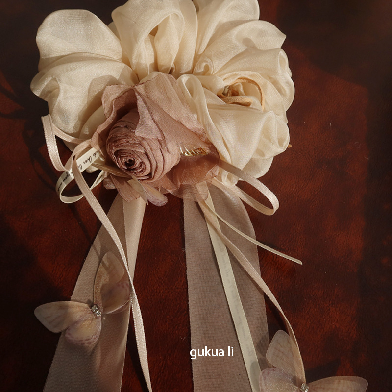 Dječji dodaci za kosu – GUKUALI srebrne gumice za kosu; Značka: GUKUALI; Materijal: Srebro; Stil: Djeca; Podrijetlo: Yan'an; Proljeće 2025