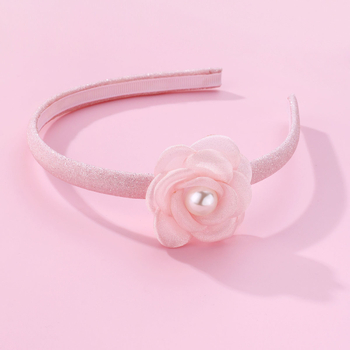 Calinar Dječja traka za kosu s cvijetom, ručno izrađena od tkanine (Materijal: Tkanina; Marka: Calinar; Obrada: Ručno; Namjena: Djeca)