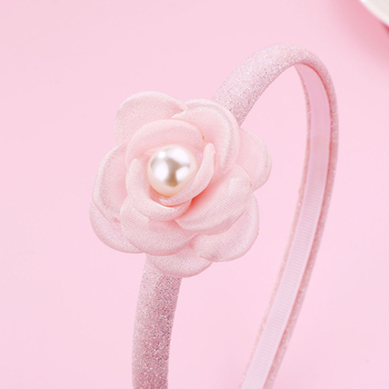 Calinar Dječja traka za kosu s cvijetom, ručno izrađena od tkanine (Materijal: Tkanina; Marka: Calinar; Obrada: Ručno; Namjena: Djeca)