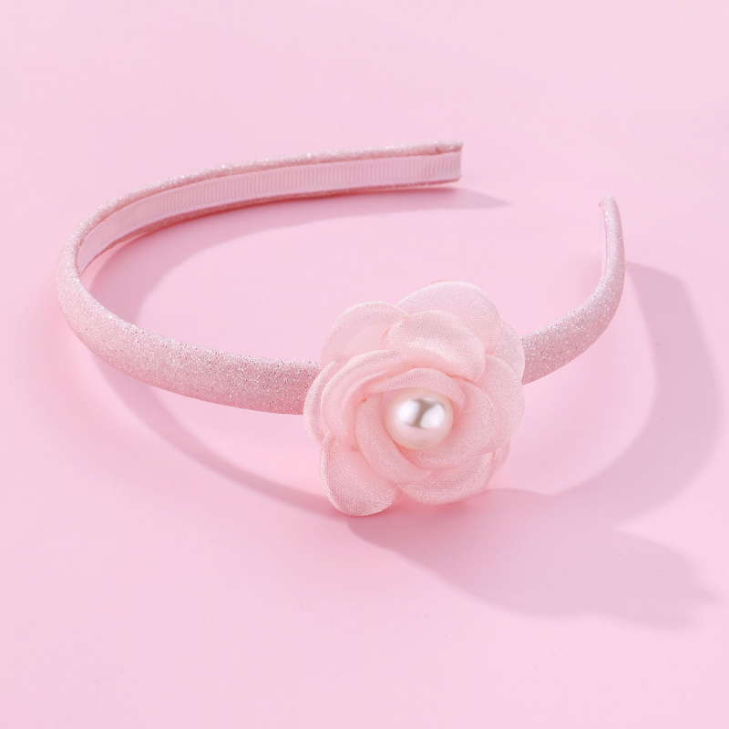 Calinar Dječja traka za kosu s cvijetom, ručno izrađena od tkanine (Materijal: Tkanina; Marka: Calinar; Obrada: Ručno; Namjena: Djeca)