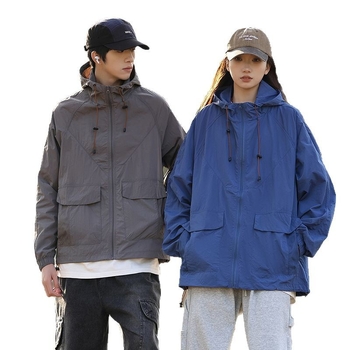 ODJEĆA ZA ZAŠTITU OD SUNCA UPF50+, tanka i prozračna, najlon smjesa, zatvarač, bočne džepove