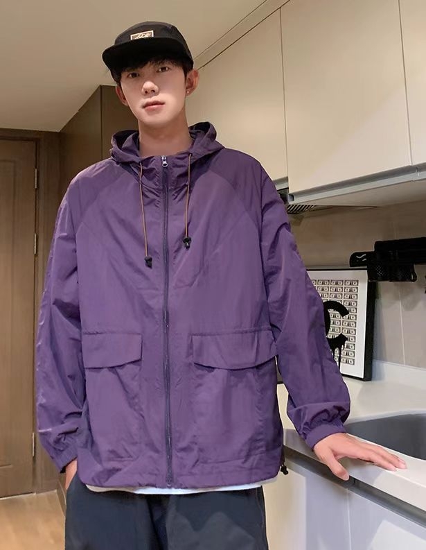 ODJEĆA ZA ZAŠTITU OD SUNCA UPF50+, tanka i prozračna, najlon smjesa, zatvarač, bočne džepove