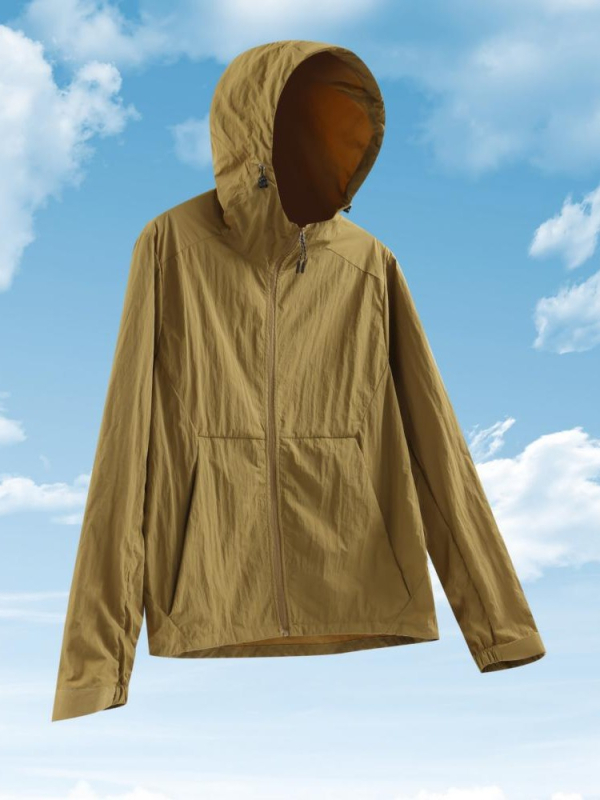 Lagana, prozračna jakna s kapuljačom za zaštitu od sunca UPF50+, ljetni casual stil, Ice Silk tkanina