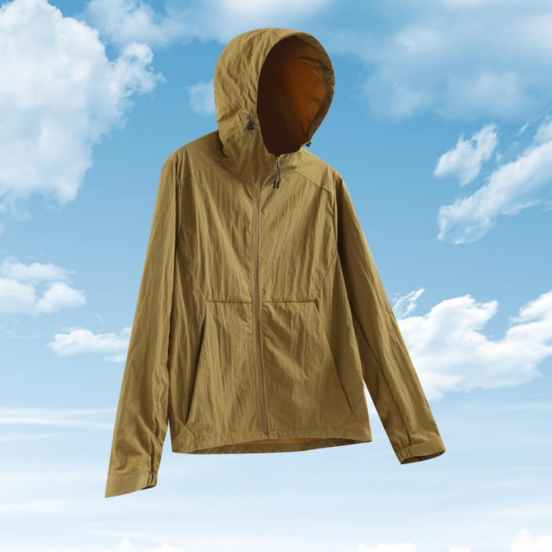 Lagana, prozračna jakna s kapuljačom za zaštitu od sunca UPF50+, ljetni casual stil, Ice Silk tkanina