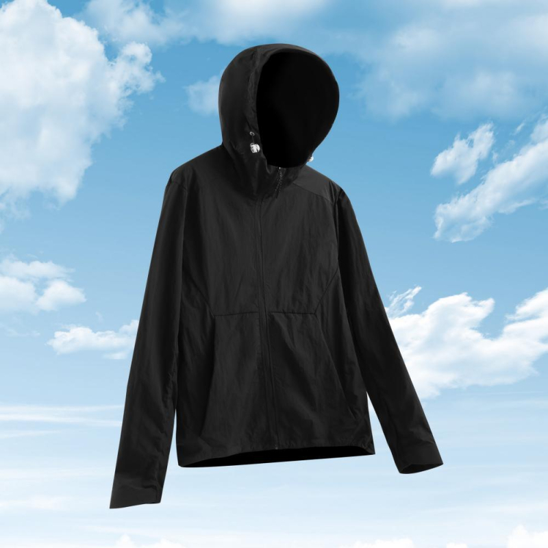 Lagana, prozračna jakna s kapuljačom za zaštitu od sunca UPF50+, ljetni casual stil, Ice Silk tkanina