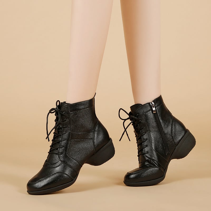 Дамски танцови обувки - за всички сезони, леки, износоустойчиви, гумена подметка