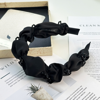 Traka za glavu od tkanine, ručna izrada, proljeće 2024 izdanje, stil osobni trend