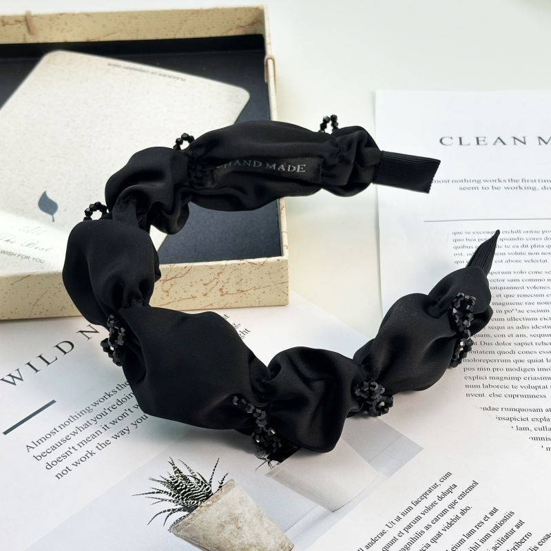 Traka za glavu od tkanine, ručna izrada, proljeće 2024 izdanje, stil osobni trend