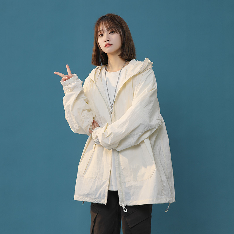 Unisex košulja s UPF50+ zaštita od sunca, prozračna, lagana, s kapuljom, slobodan kroj