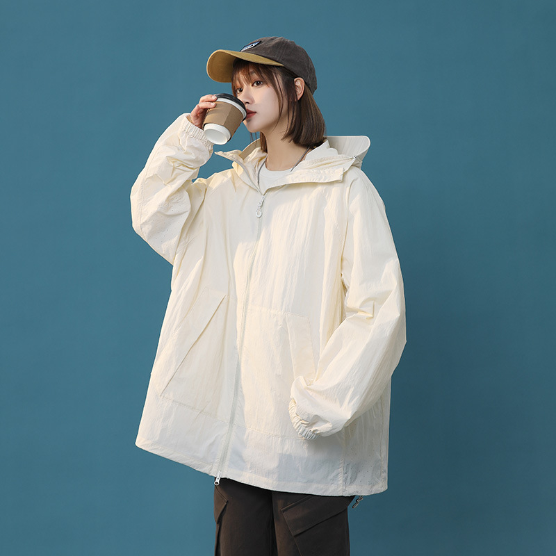 Unisex košulja s UPF50+ zaštita od sunca, prozračna, lagana, s kapuljom, slobodan kroj